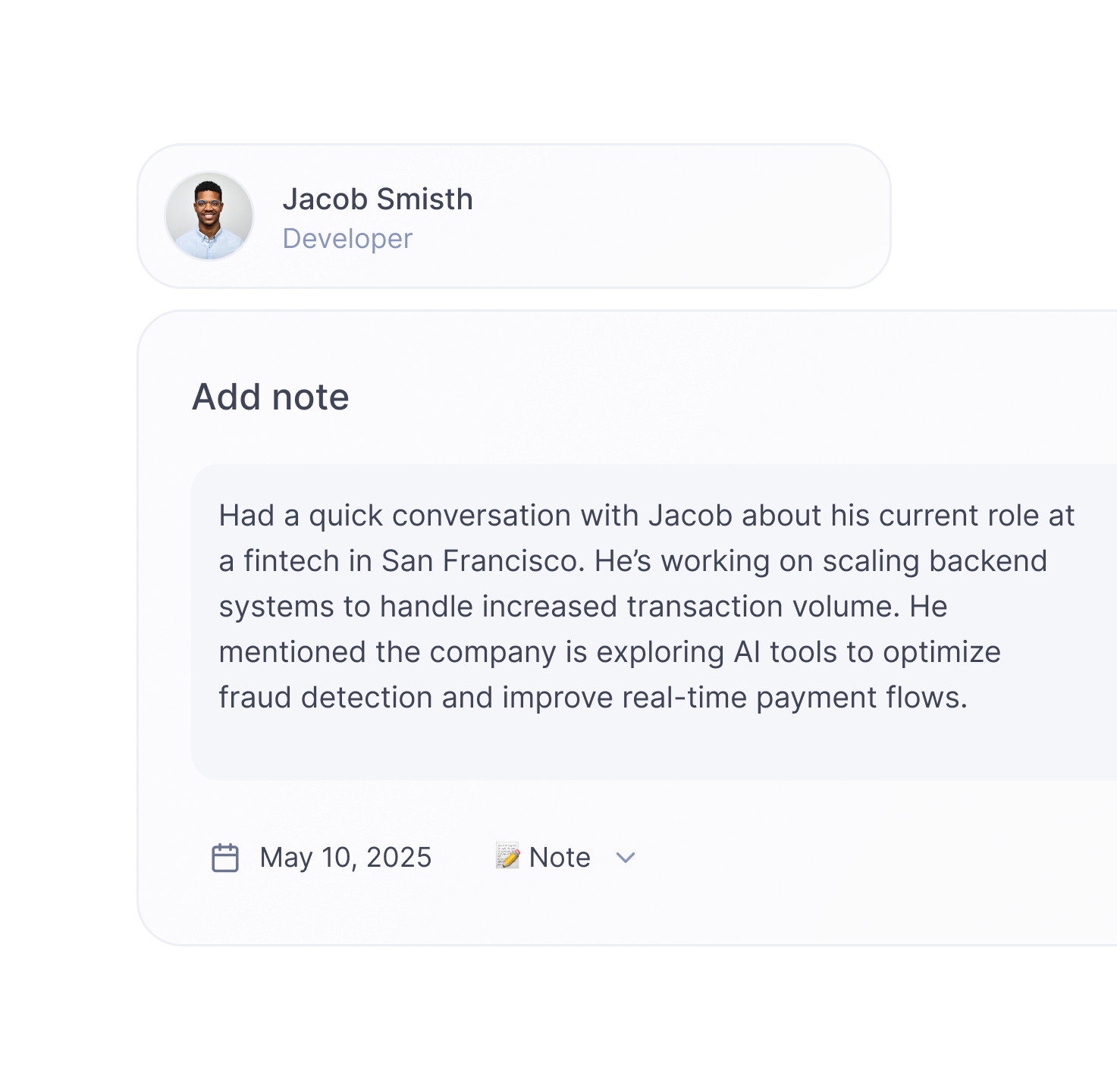 Taking down quick notes on Dex.